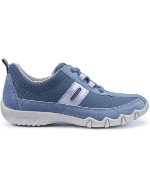 Hotter Extra Wide Fit Leanne Ii Lace-Up Shoes - Blau