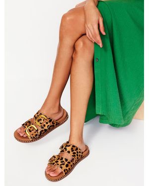 Boden Alberta Footbed Sandals - Green
