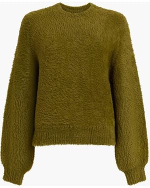 French Connection Lucille Texture Jumper - Green