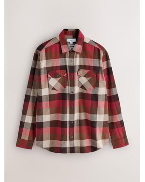 Next Check Long Sleeve Shirt - Red