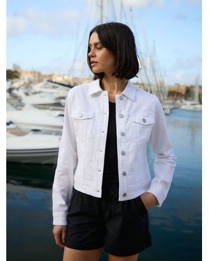 Threadbare Cotton Denim Jacket - Red