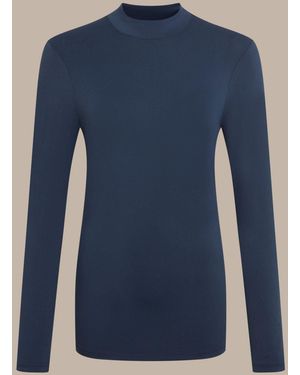 Craghoppers Nosilife Long Sleeved Mock Neck Top - Blue
