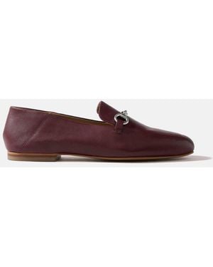 Mint Velvet Camille Loafers - Purple