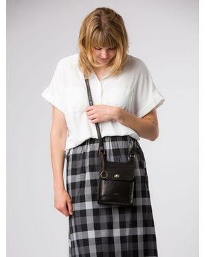 Conkca Coraline Leather Cross-Body Bag - White