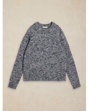 White Stuff Nena Nep Sweater - Blue