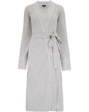 Pour Moi Pour Moi Waffle Loungewear Morgenmantel - Grau