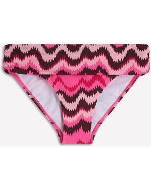 Boden Classic Fold Bikini Bottoms - Pink