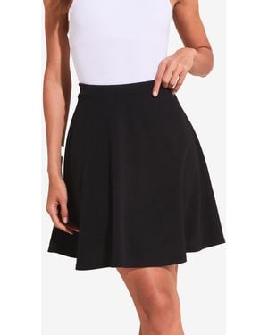 Lipsy Skater Skirt - Black