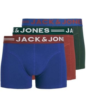 Jack & Jones Boxers 3 Pack - Blue