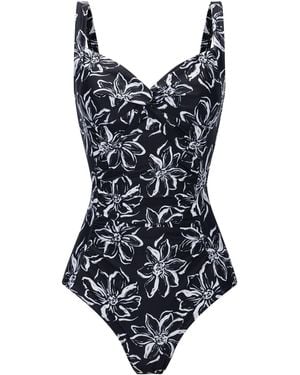 Regatta Sakari Tummy Control Swimsuit - Blue