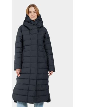Didriksons Stella Long Padded Coat - Blue