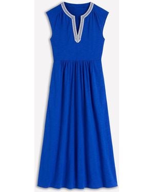 Boden May Jersey Midi Dress - Blue
