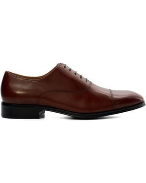 Dune Solver Leder Oxford-Schuhe - Braun