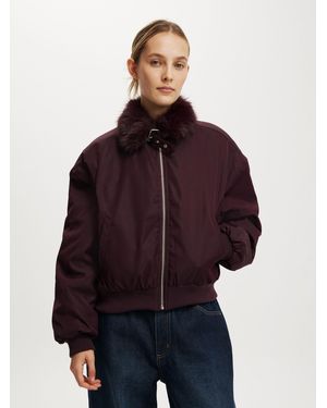 Cotton On Astro Collared Bomber Jacket