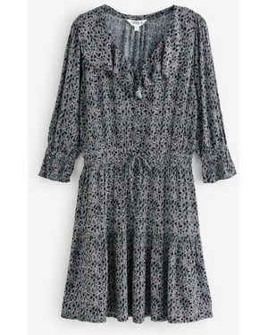 FatFace Fatface Orla Petite Dress - Gray