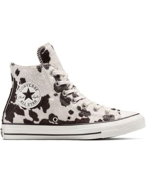 Converse Cow Chuck Taylor All Over High Sneakers - White