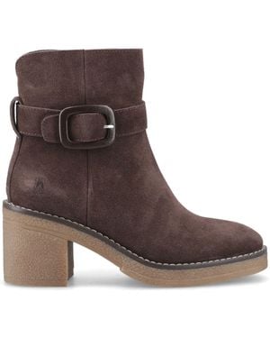 Hush Puppies Fearne Buckle Boot - Brown
