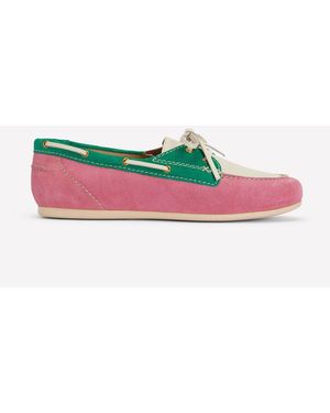 Boden Soft Deck Shoes - Green