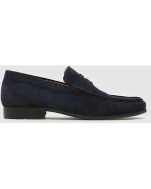 schuh Rico Suede Loafers - White