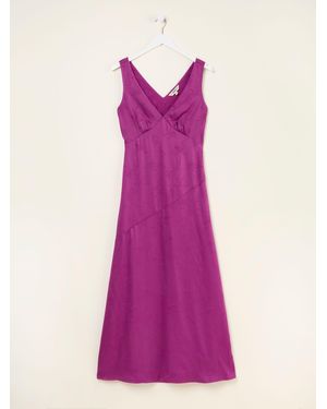 FatFace Fatface Josephine Slip Dress - Pink