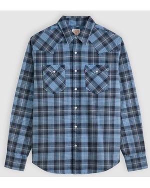 Levi's Classic Western Denim Shirt - Blau