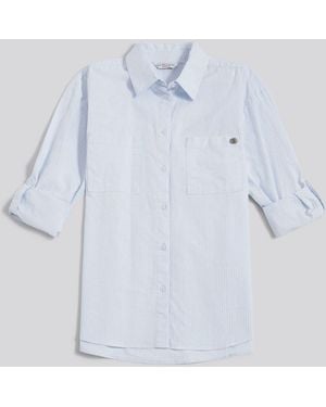 U.S. POLO ASSN. U. S. Polo Assn U. S. Polo Assn Loose Fit Oxford Shirt - Blue