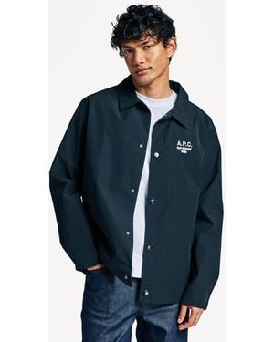 A.P.C. A. P.C Regis Jacket - Blue