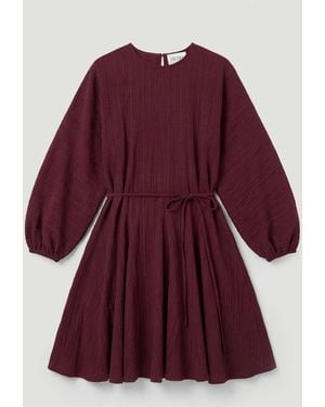 Hush Godet Skirt Mini Dress - Red