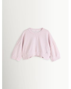 Fp Movement Free People Short Sleeve Intercept Pull On Sweat Top - Pink