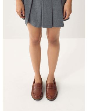 Hush Puppies Verity Leather Shoes - Blue