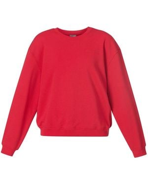 Sweaty Betty Revive Crew Neck Sweatshirt - Red