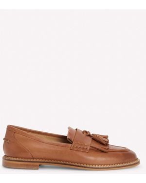 Boden Nya Ghillie Flat Loafers - Brown