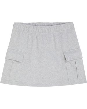 Calvin Klein Terry Cargo Skirt - White