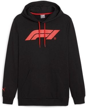 PUMA F1 Essentials Logo Hoodie - Black