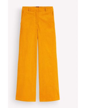 Boden Belgravia Cord Pants - Yellow