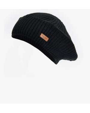 Barbour Beldon Beret Hat - Black