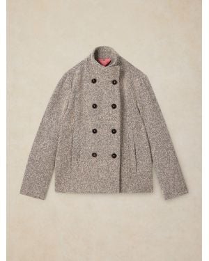 White Stuff Kaia Tweedy Jacket - Natural
