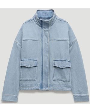 Hush Light Authentic Robbie Supersoft Denim Jacket - Blue
