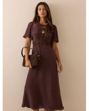 Nobody's Child Nobodys Child Wynne Midi Dress - Brown
