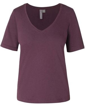 Sweaty Betty Essential V-Neck T-Shirt - Purple