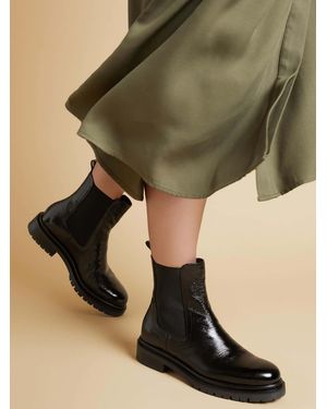 Jones Bootmaker Kefalonia Leather Chelsea Boots - Green