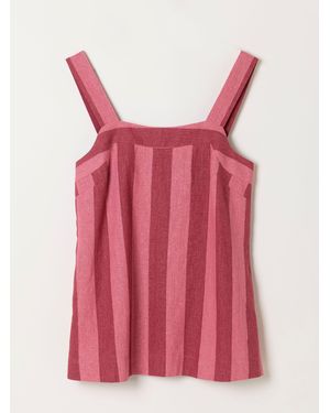 FatFace Fatface Joesie Stripe Cami - Pink