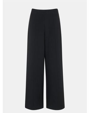 Whistles Ponte Wide Leg Pants - Blue