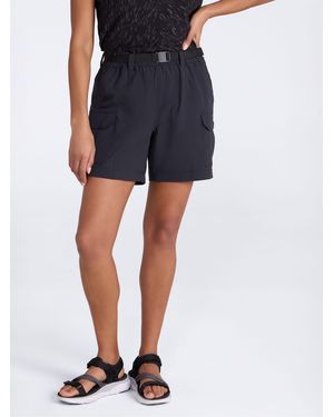 Mountain Warehouse Stellar Ripstop Uv Max Cargo Hiking Shorts - Blue