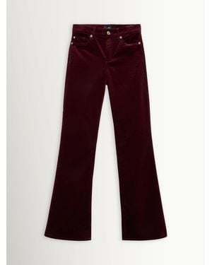 7 For All Mankind The Leggy Bootcut Jeans - Red