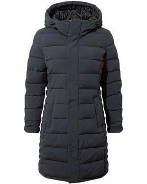TOG24 Tog 24 Kirkham Long Shower Resistant Insulated Jacket - Blue