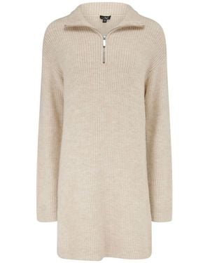 Pour Moi The Cozy Knit Dress - White
