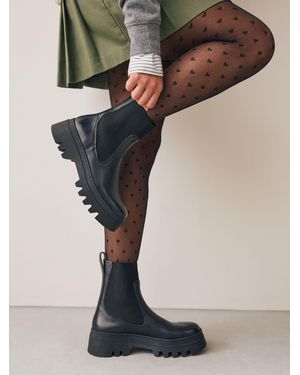 Next Pattern Tights 1 Pack - Black
