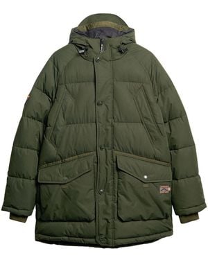 Superdry Expedition Puffer Parka - Green