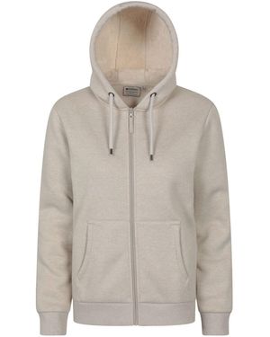 Mountain Warehouse Dalton Sherpa Lined Hoodie - Gray